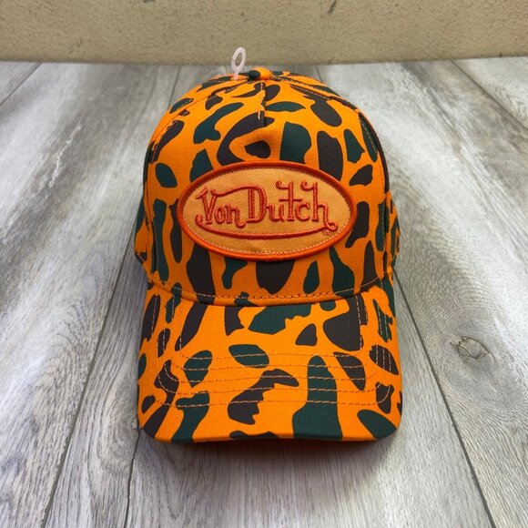 Von Dutch | Accessories | Von Dutch Exclusive Orange Camo  display picture 1